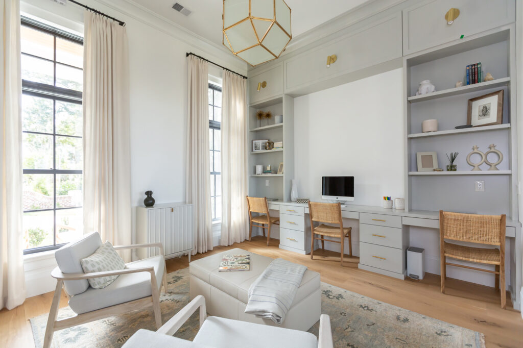 living room with chairs and tables in charleston, SC - our core values