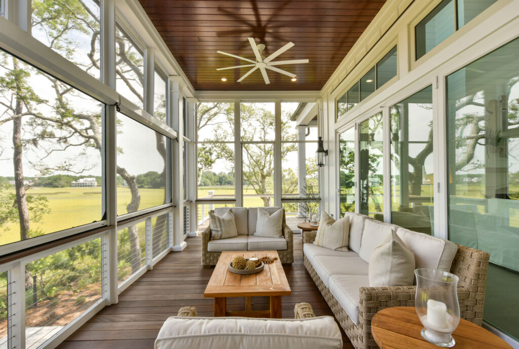 beautiful new porch addition in charleston, SC - our core values