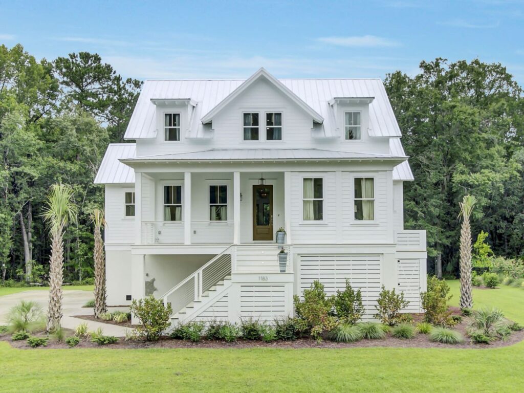 beautiful white house - the coastal creek design difference charleston, SC