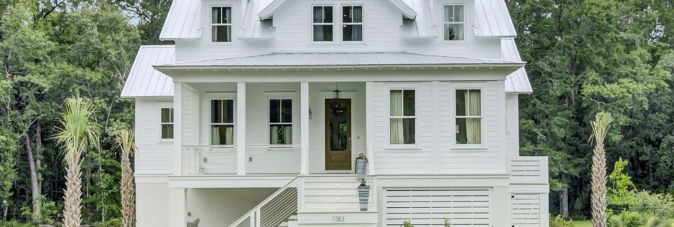 beautiful white house - the coastal creek design difference charleston, SC