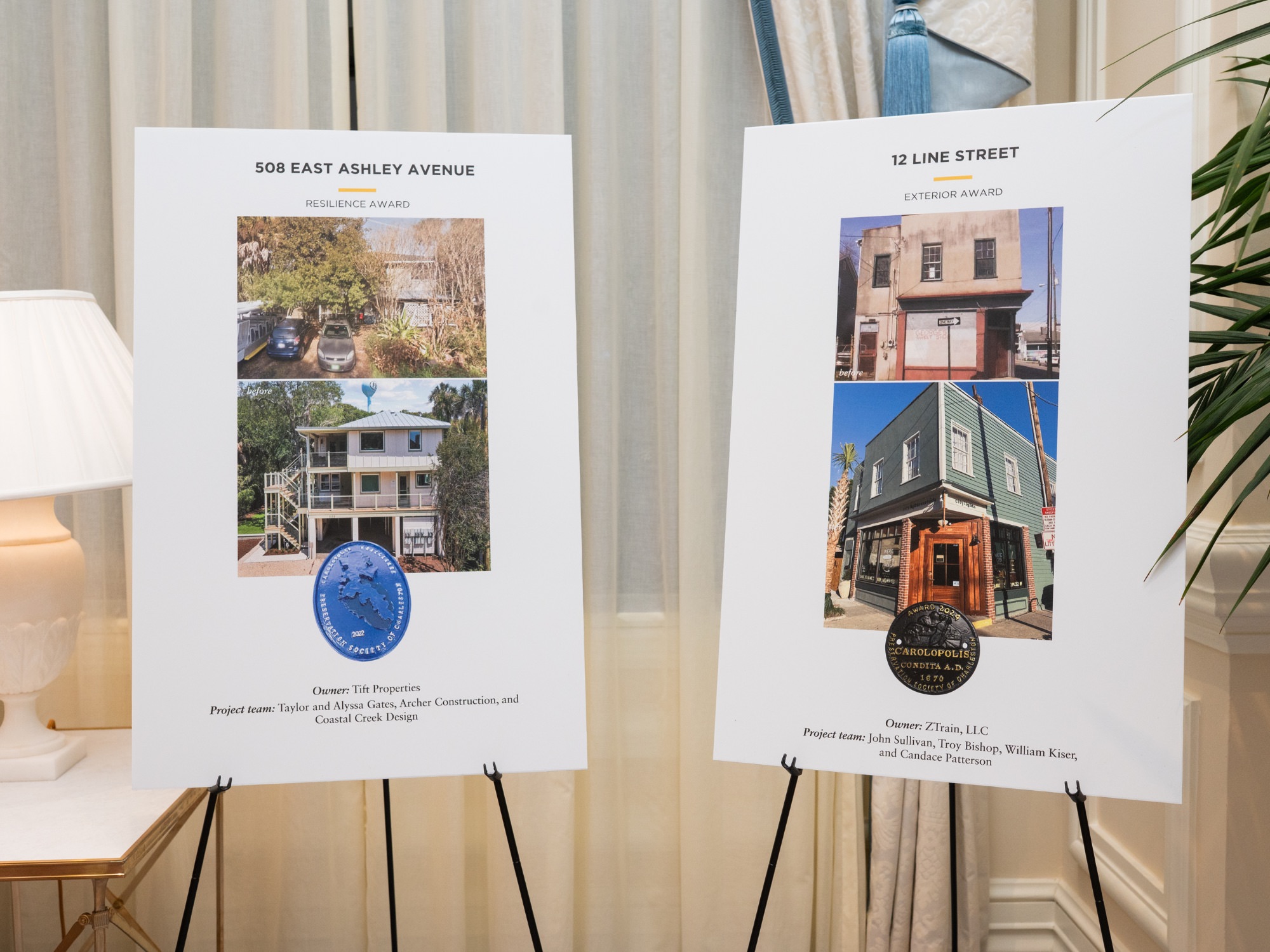 awards for preserving the history of homes in charleston, SC - award winning architects