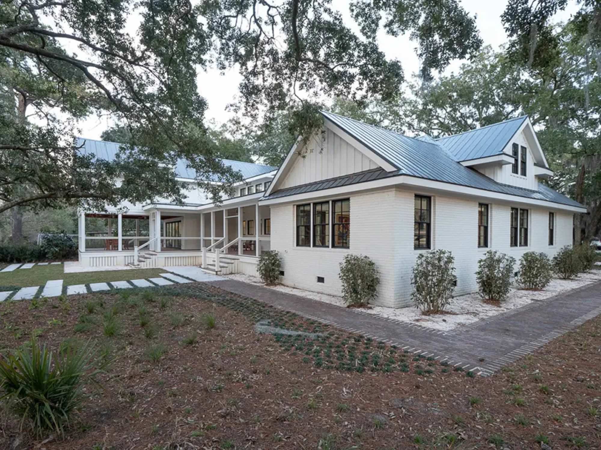 side of newly redone house - top architecture firms, charleston, SC
