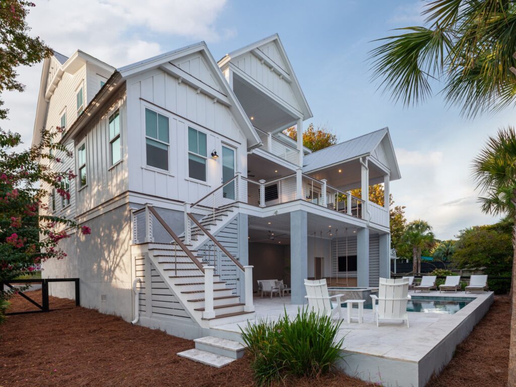 beautiful custom built home on isle of palms