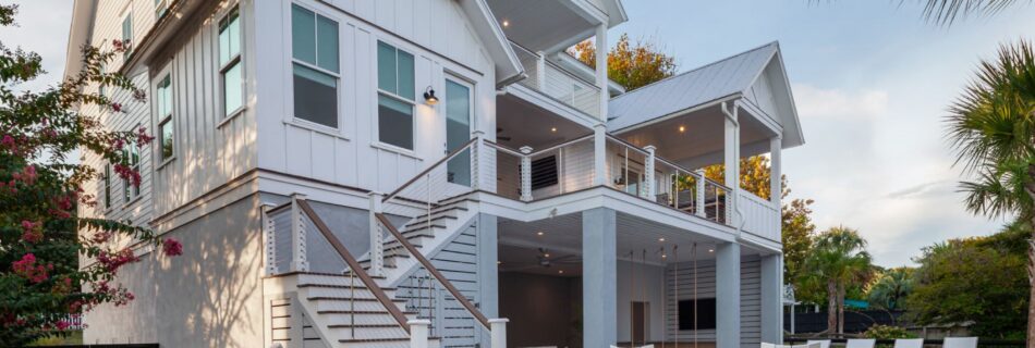 beautiful custom built home on isle of palms