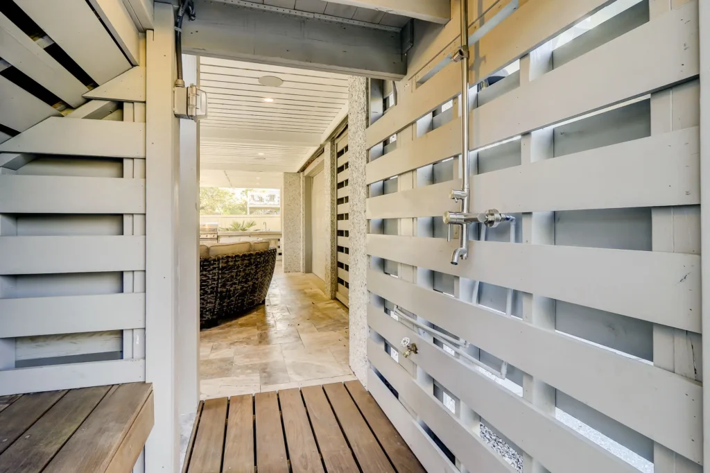 outside area addition under home