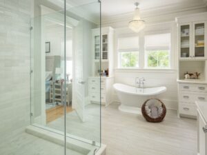 beautiful garden tub - steps to remodel a bathroom