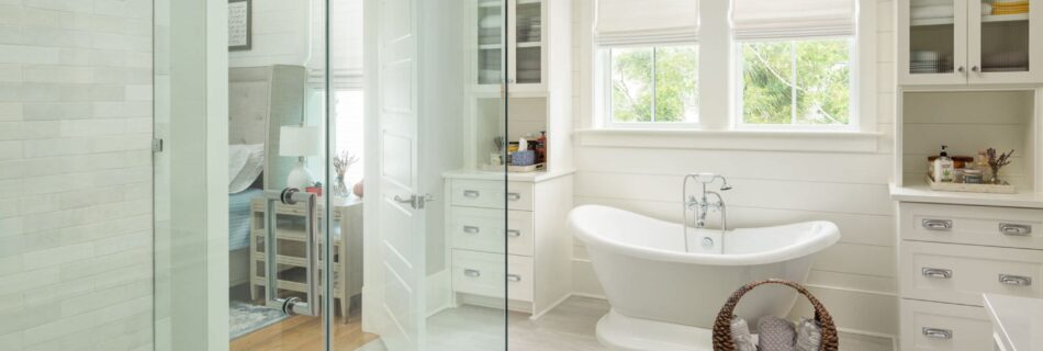 beautiful garden tub - steps to remodel a bathroom