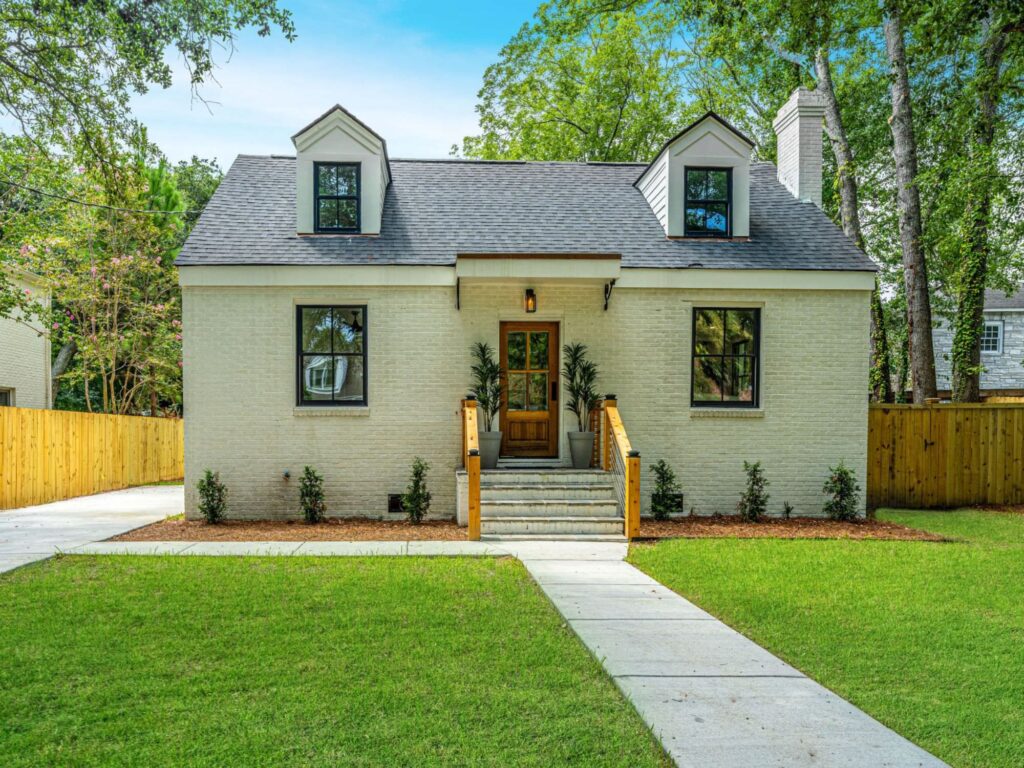 house that has been redone outside and inside - home renovation architect