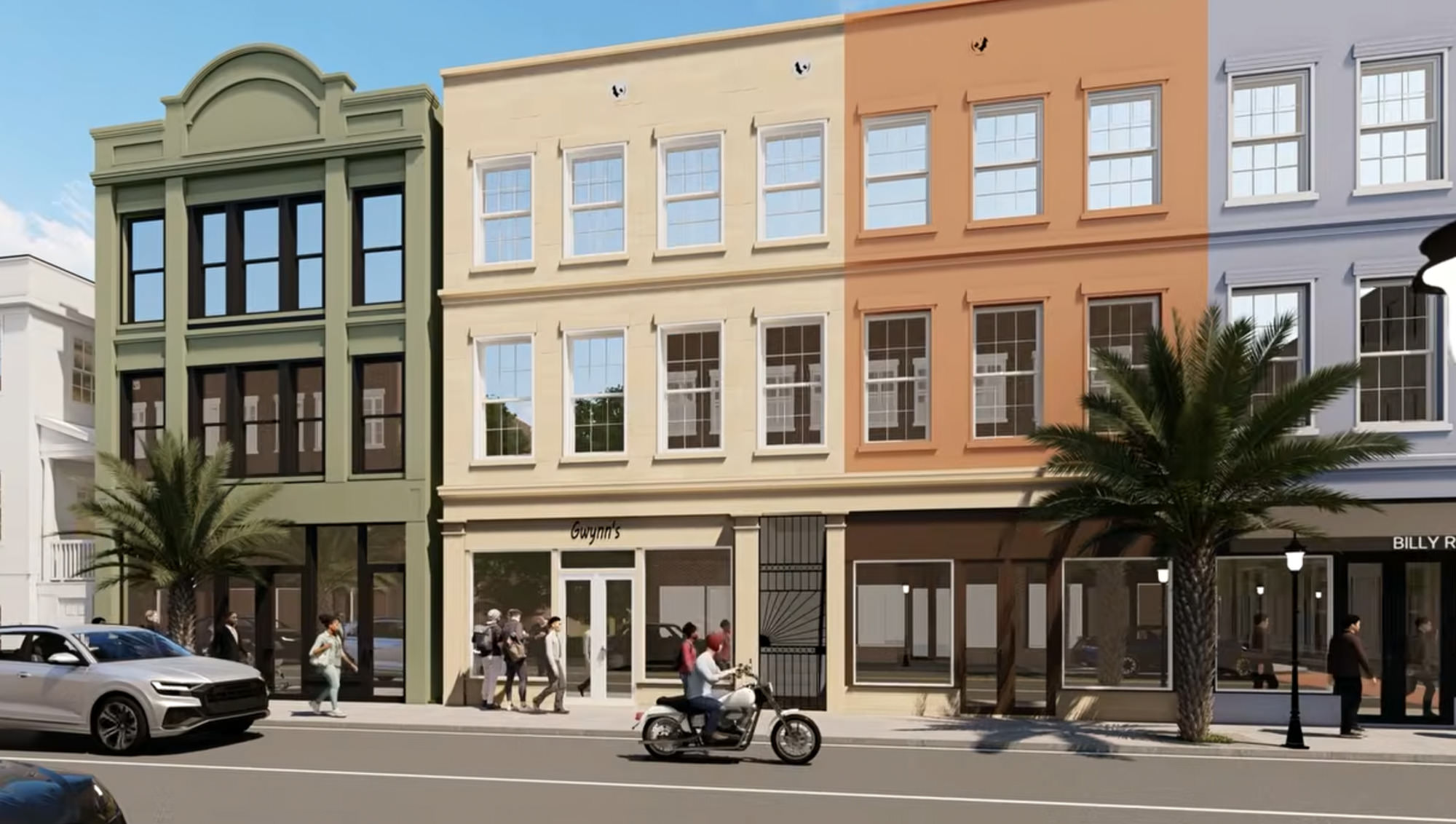 3D Rendering - Gwynns Downtown Renovation