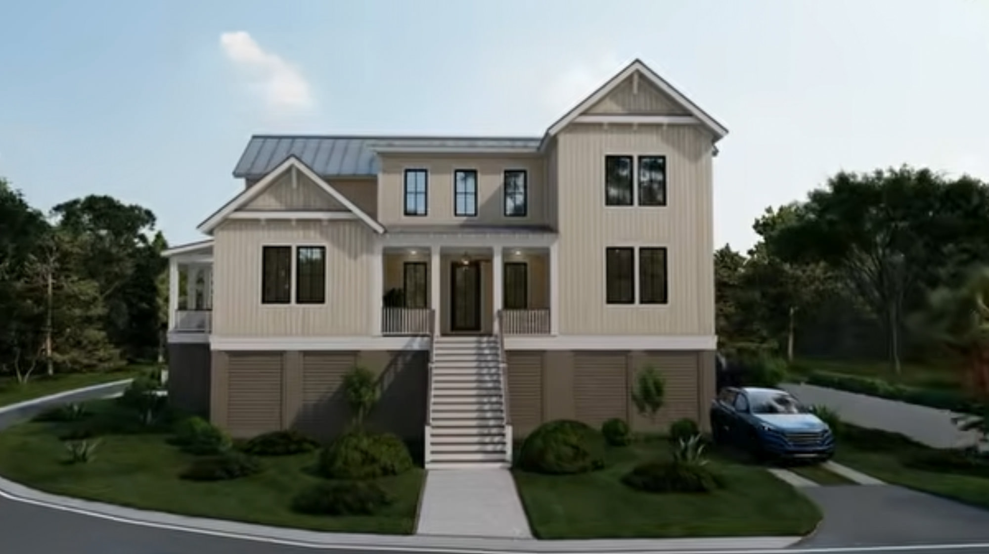 3D Rendering - Old Village New Construction