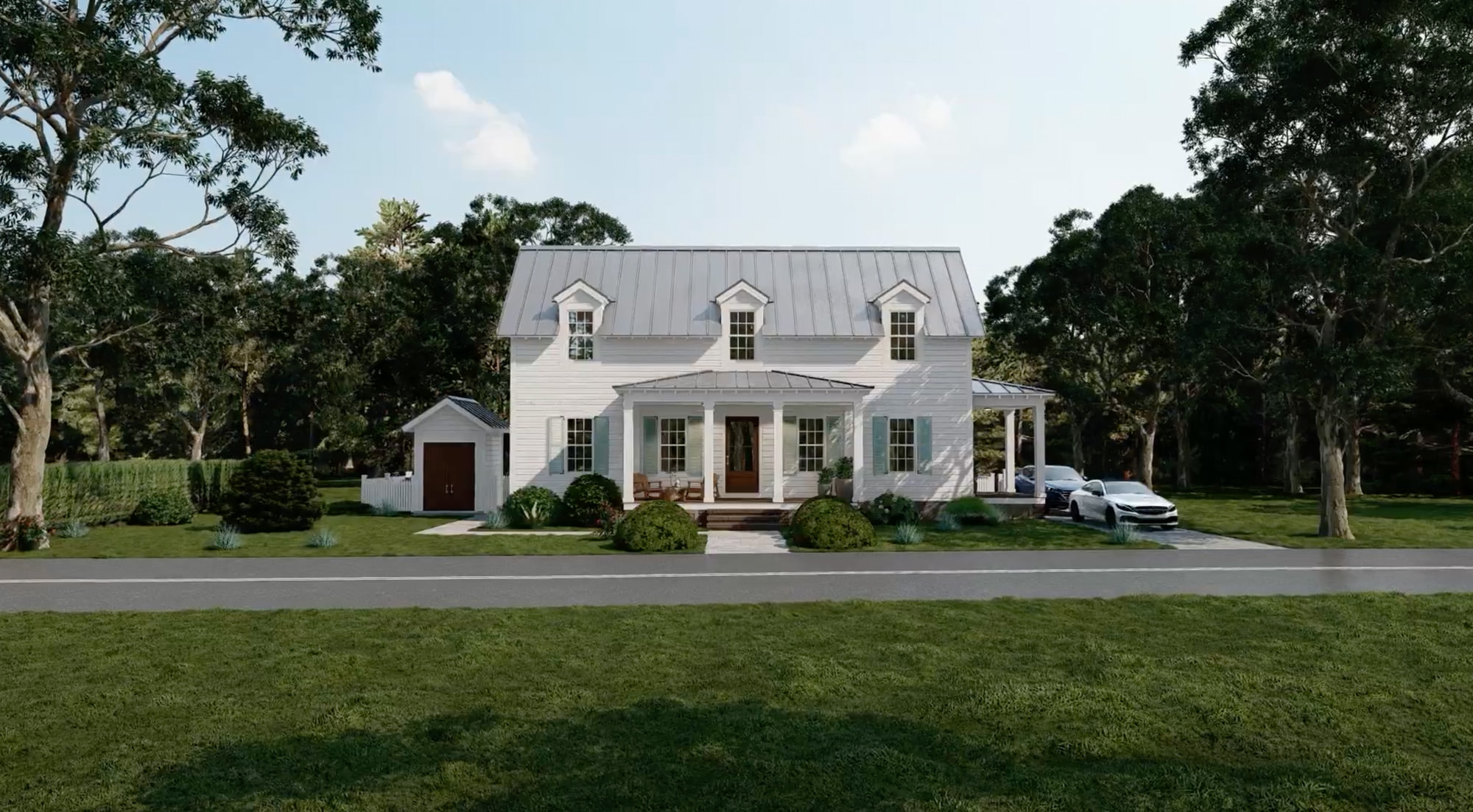 3D Rendering - Old Village New Construction