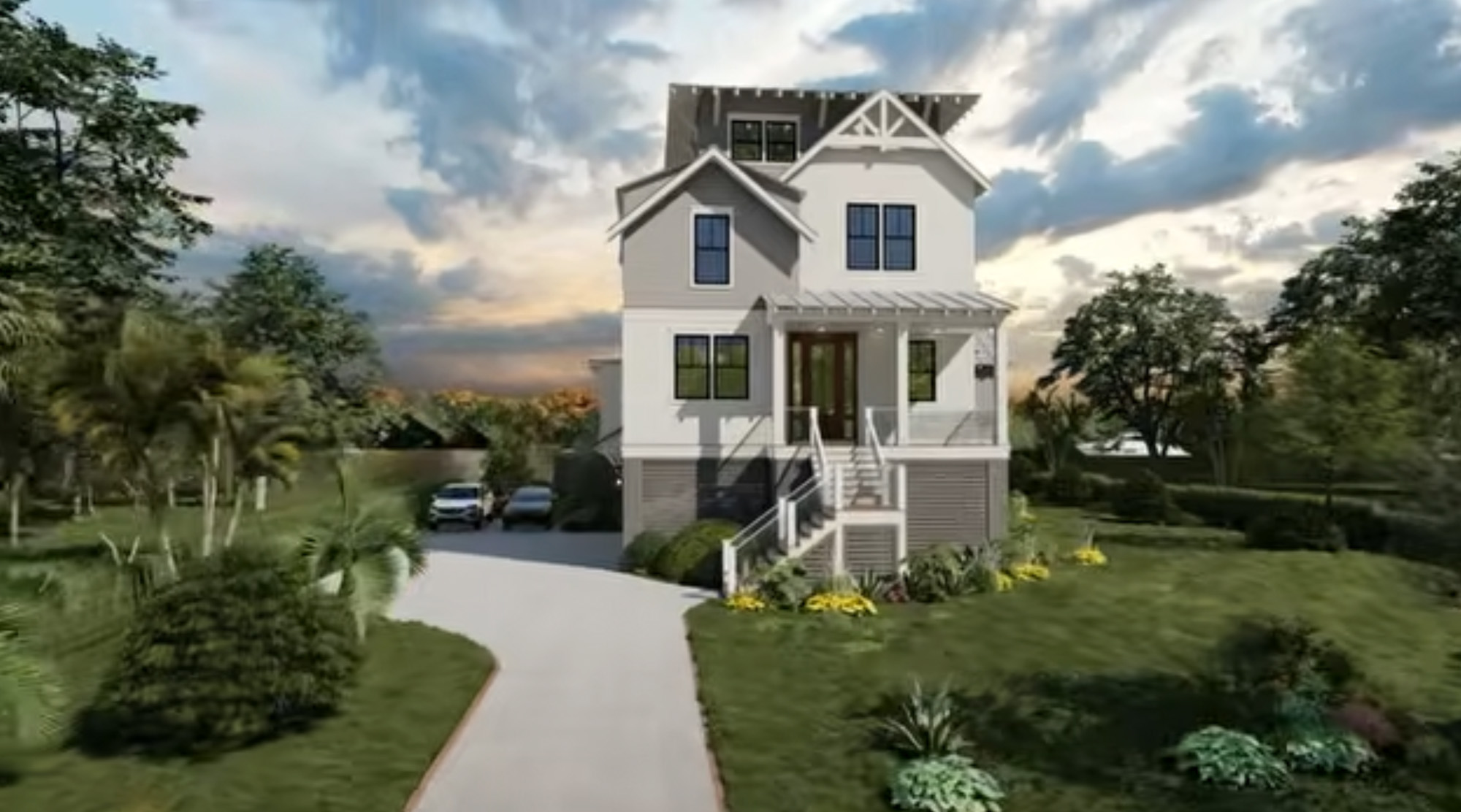3D Rendering - Westchester Drive Under
